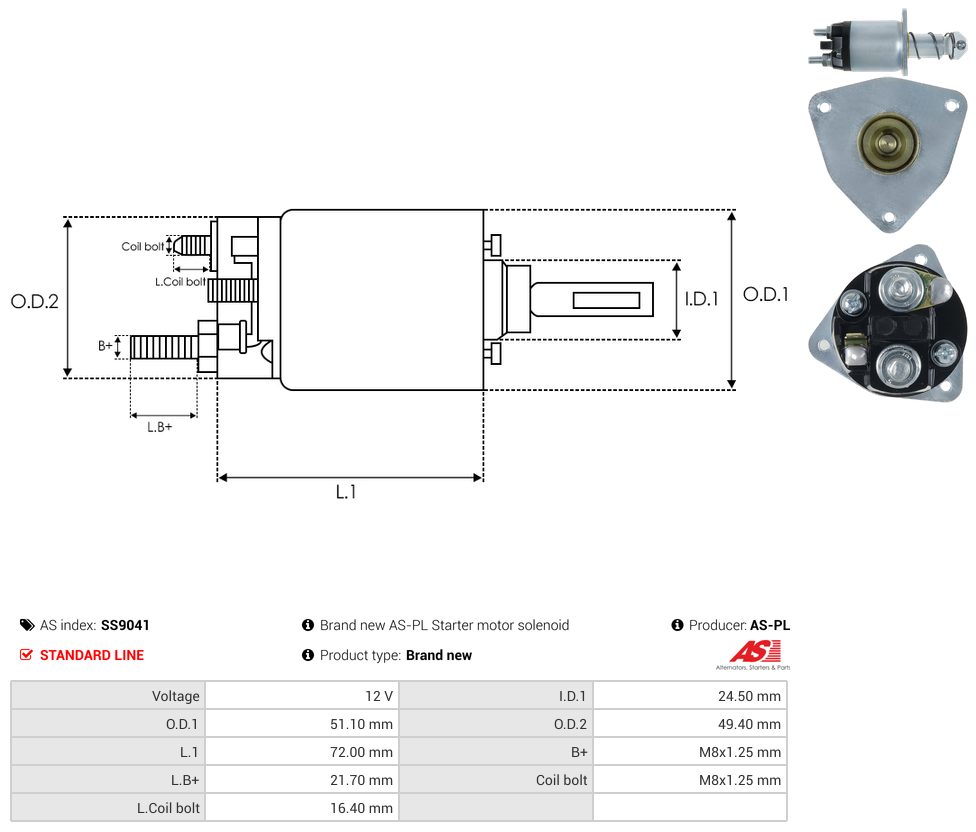 Elettromagnete motorino d'avviamento