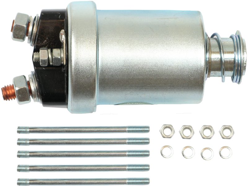 Starter motor solenoid