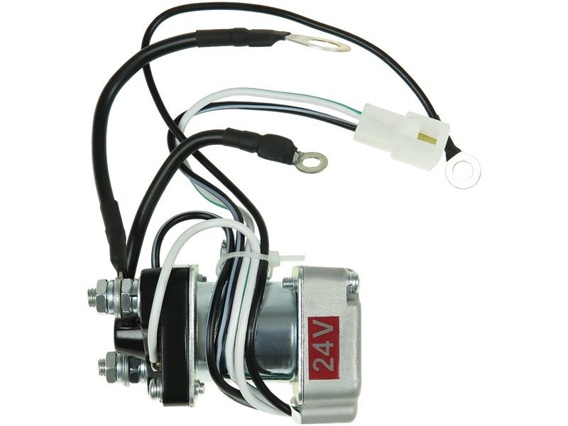 Starter motor relay