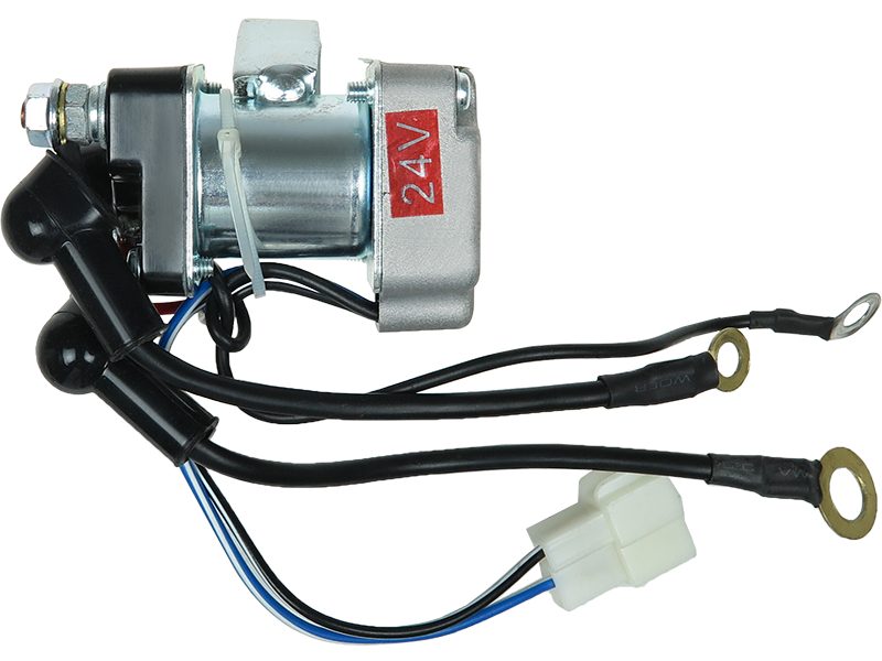 Starter motor relay