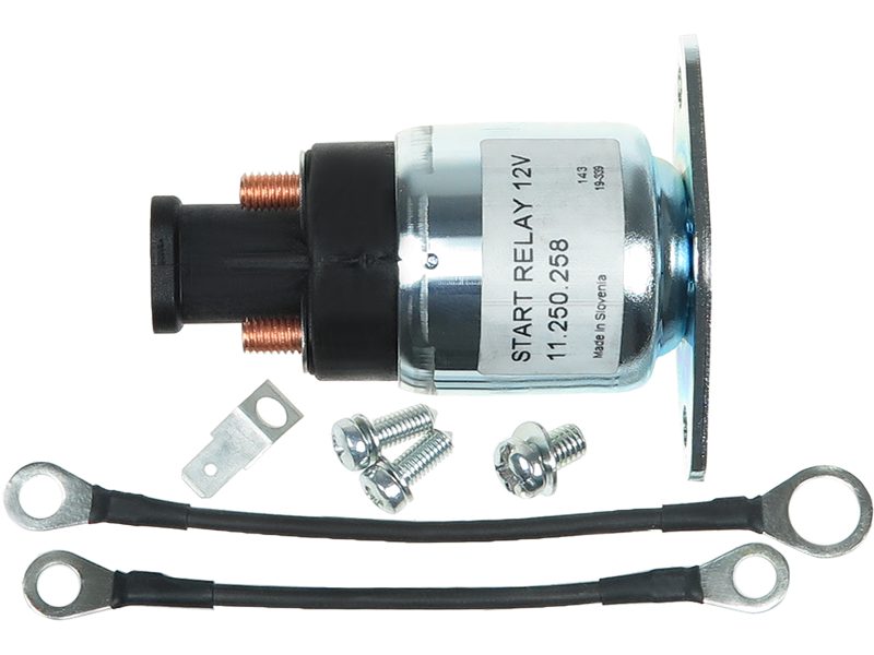 Starter motor relay