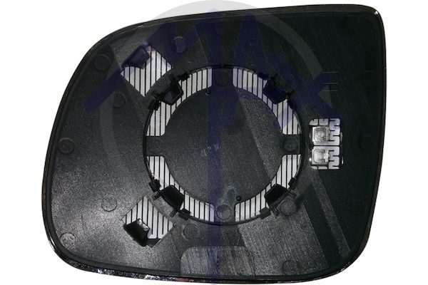 Rear-view mirror glass, right, heated aspherical chrome