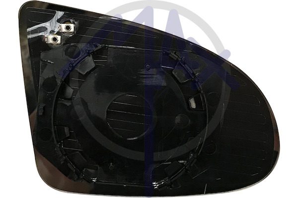Left rear-view mirror glass, aspherical chrome, heated
