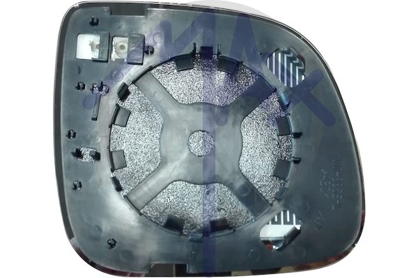 Left rear-view mirror glass, aspherical chrome, heated