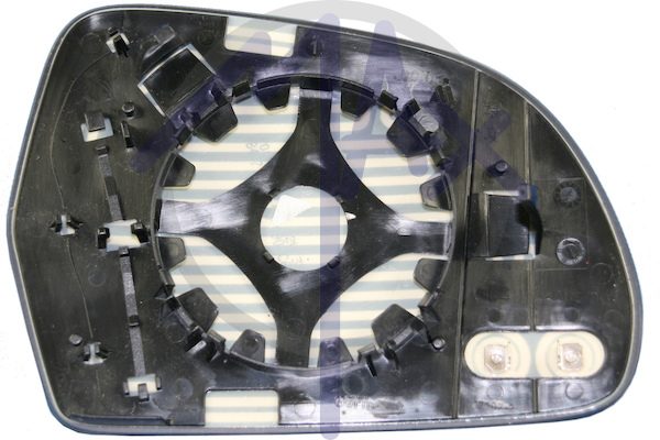 Vetro specchietto retrovisore destro, convesso cromato riscaldato, 3/5 porte