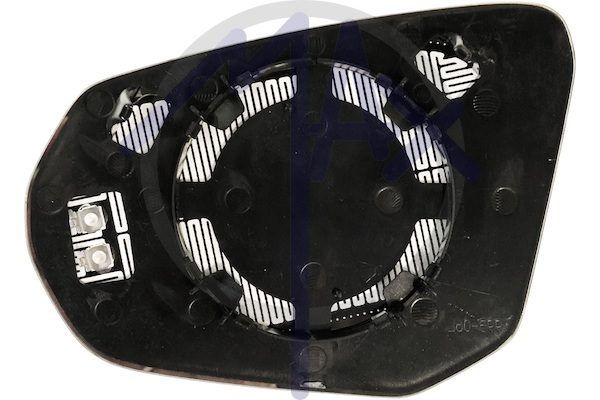 Rear-view mirror glass, right, heated aspherical chrome