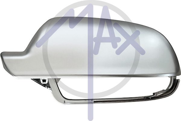Rear-view mirror cap left, chrome
