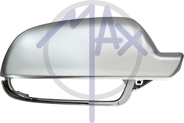 Rear-view mirror cap right, chrome
