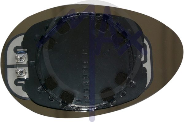 Vetro specchietto retrovisore sinistro, convesso blu riscaldato