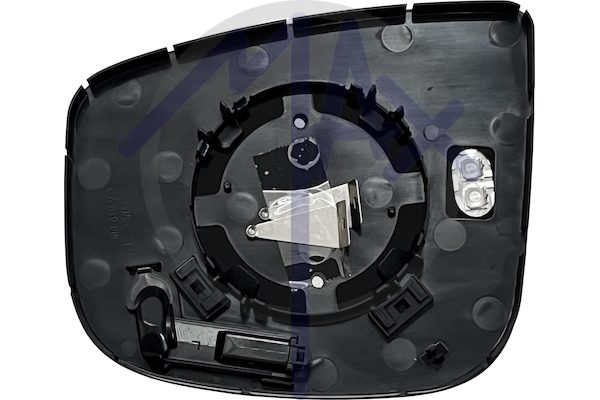 Right rear-view mirror glass, heated chrome convex, with BLIS system (blind spot)
