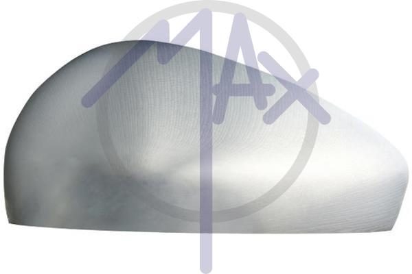 Rear-view mirror cap left, chrome