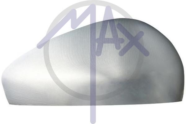 Rear-view mirror cap right, chrome