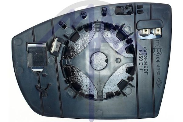 Rear-view mirror glass, right, heated aspherical chrome