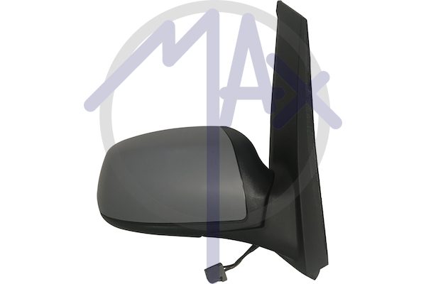 Exterior rear-view mirror, right, electric, cover for painting, heated convex chrome glass