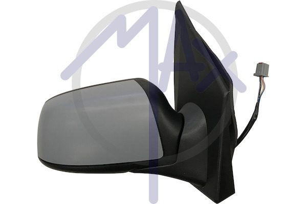 Specchietto retrovisore esterno destro, elettrico, calotta da verniciare, ripiegabile elettricamente, vetro convesso cromato riscaldato
