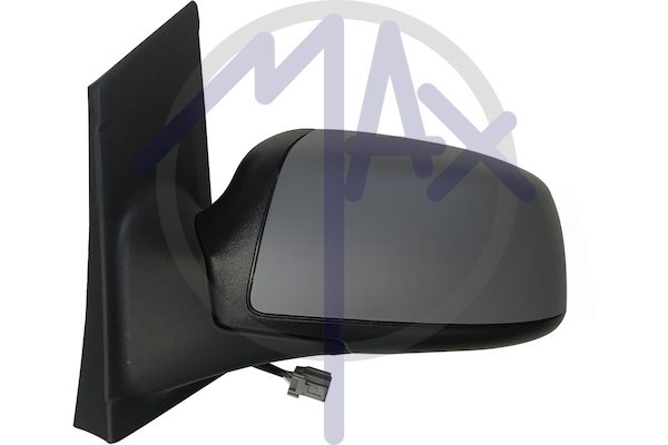 Specchietto retrovisore esterno sinistro, elettrico, calotta da verniciare, vetro convesso cromato riscaldato