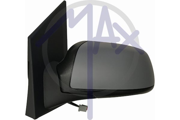 Specchietto retrovisore esterno sinistro, elettrico, calotta da verniciare, ripiegabile elettricamente, vetro convesso cromato riscaldato
