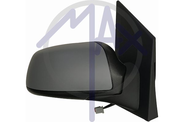 Specchietto retrovisore esterno destro, elettrico, calotta da verniciare, ripiegabile elettricamente, vetro convesso cromato riscaldato