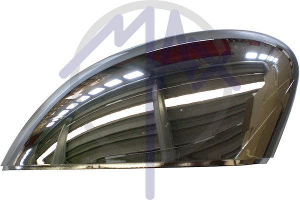Rear-view mirror cap left, chrome