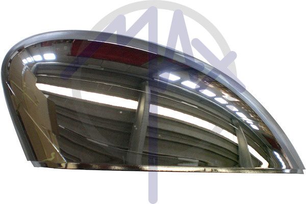 Rear-view mirror cap right, chrome