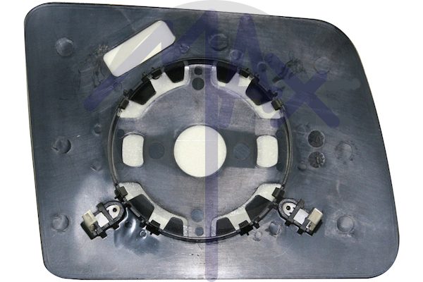 Left rear-view mirror glass, chrome aspherical