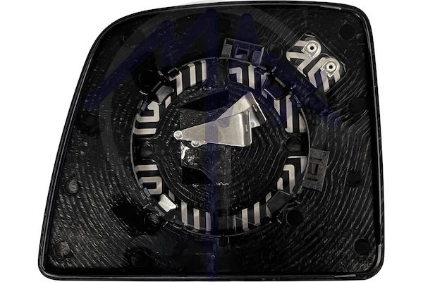 Vetro specchietto retrovisore destro, convesso cromato riscaldato, doppio vetro parte superiore