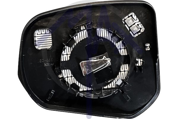 Rear-view mirror glass, right, heated aspherical chrome