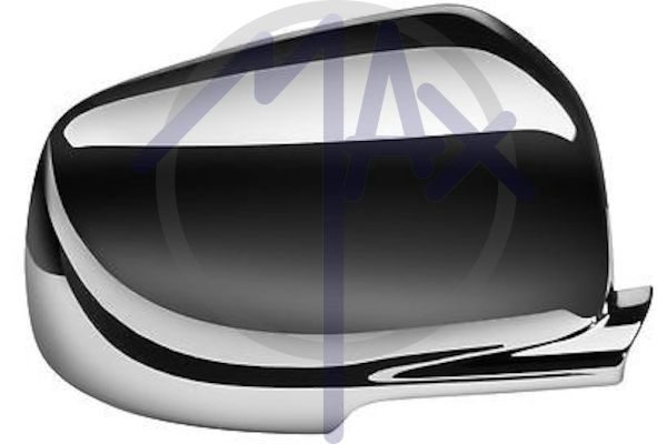 Rear-view mirror cap left, chrome