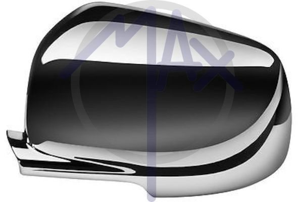 Rear-view mirror cap right, chrome