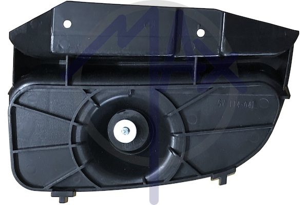 Vetro specchietto retrovisore sinistro, convesso cromato, doppio vetro parte inferiore