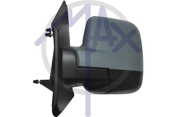 Left outer rear-view mirror, cable adjustment, cover to be painted, chrome aspherical glass