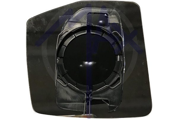 Vetro specchietto retrovisore destro, convesso cromato, per modello a cavi