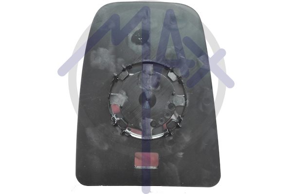 Vetro specchietto retrovisore sinistro, convesso cromato, doppio vetro parte superiore