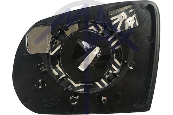 Rear-view mirror glass, right, heated aspherical chrome