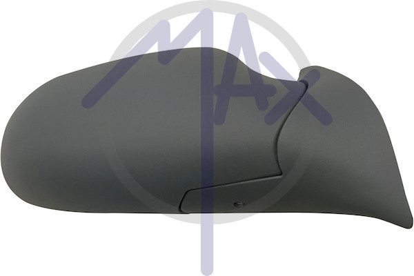 Specchietto retrovisore esterno destro, elettrico, calotta da verniciare, vetro asferico cromato riscaldato, 5 pin