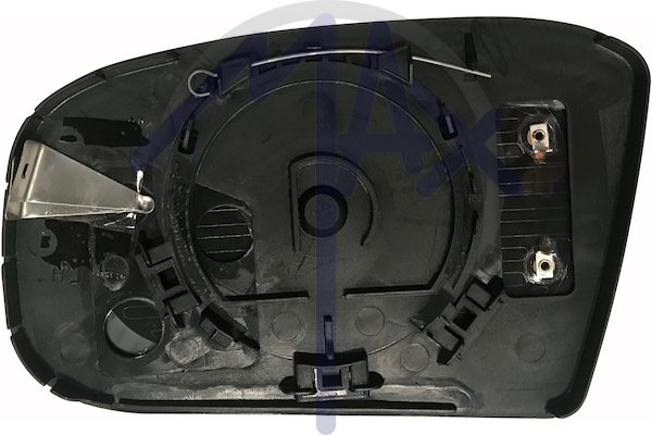 Rear-view mirror glass, right, heated aspherical chrome