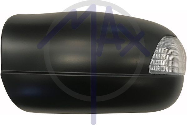 Left rear-view mirror cover, to be painted (with primer)