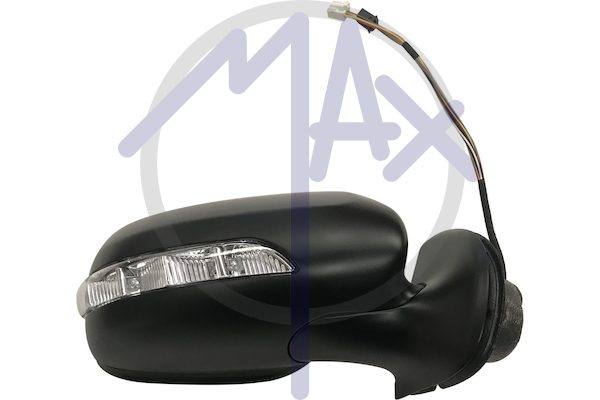 Specchietto retrovisore esterno destro, elettrico, calotta da verniciare, con freccia, con memoria, vetro asferico cromato riscaldato