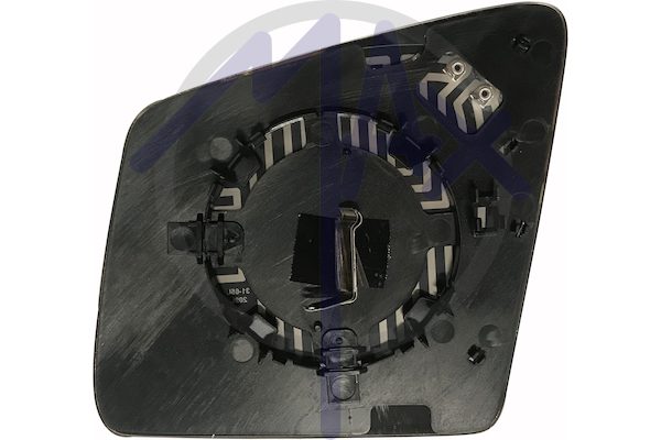 Rear-view mirror glass, right, heated aspherical chrome