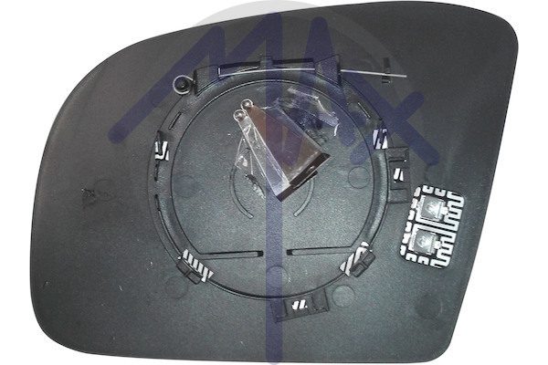 Rear-view mirror glass, right, heated aspherical chrome
