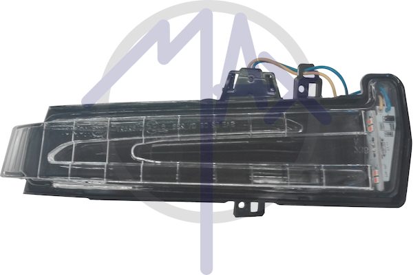 Right rear-view mirror indicator, LED