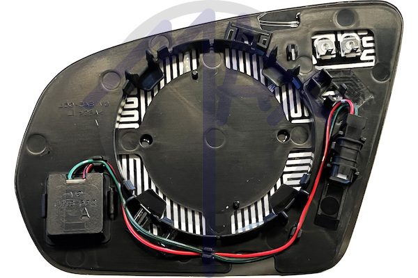 Vetro specchietto retrovisore destro, asferico cromato riscaldato, con sistema BLIS (angolo cieco)