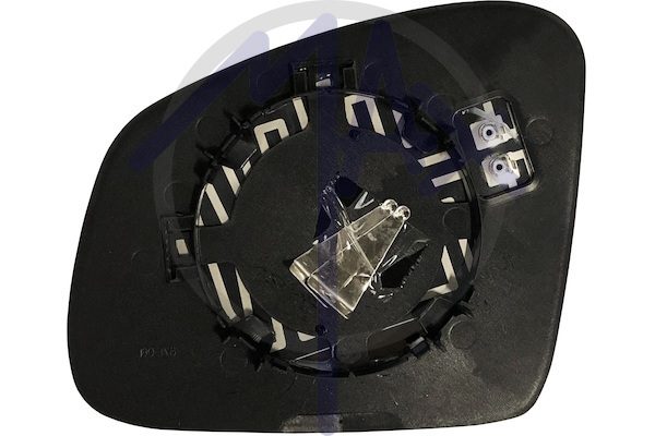 Right rear-view mirror glass, convex chrome, heated