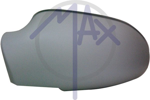Left rear-view mirror cover, to be painted (with primer)
