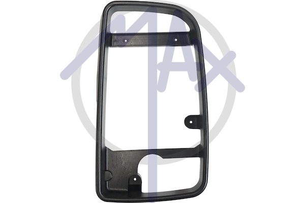 Cornice specchietto retrovisore destro, nera, versione cavo lungo