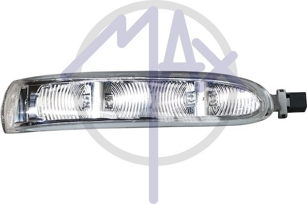 Right rear-view mirror indicator, LED
