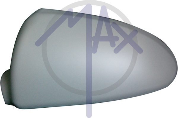 Left rear-view mirror cover, to be painted (with primer)