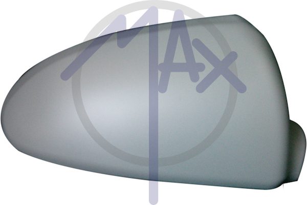 Right rear-view mirror cover, to be painted (with primer)
