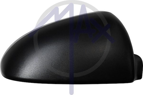 Rear-view mirror cover, right, black