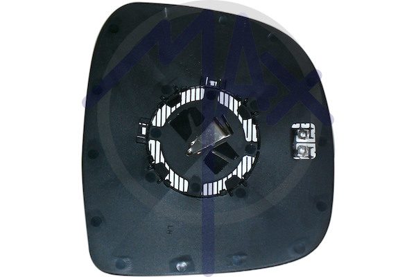 Left rear-view mirror glass, aspherical chrome, heated